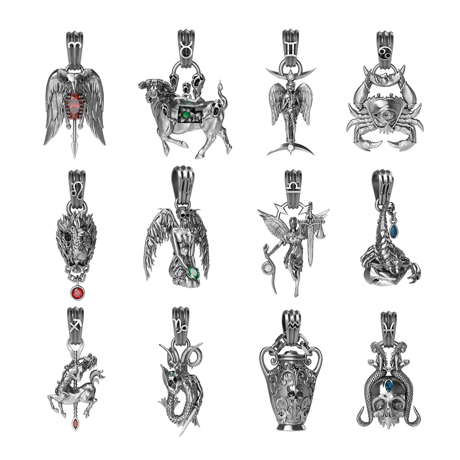 Zodiac Pendants - Hard Jewelry™