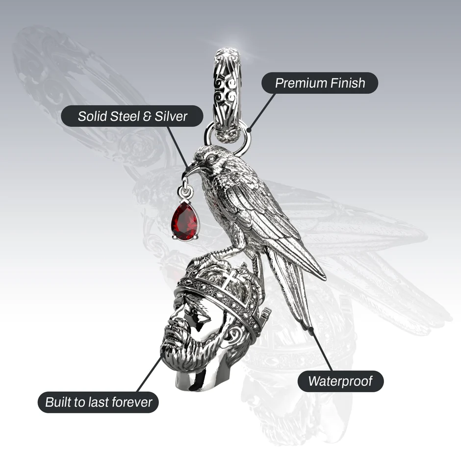 EAT THE RICH PENDANT